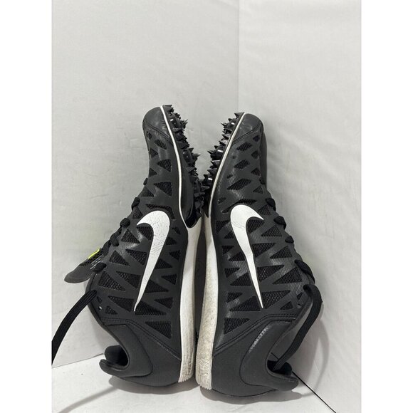 Nike Racing mens size 11.5 Zoom Maxcat 4 Track Shoes black/white - Picture 4 of 7